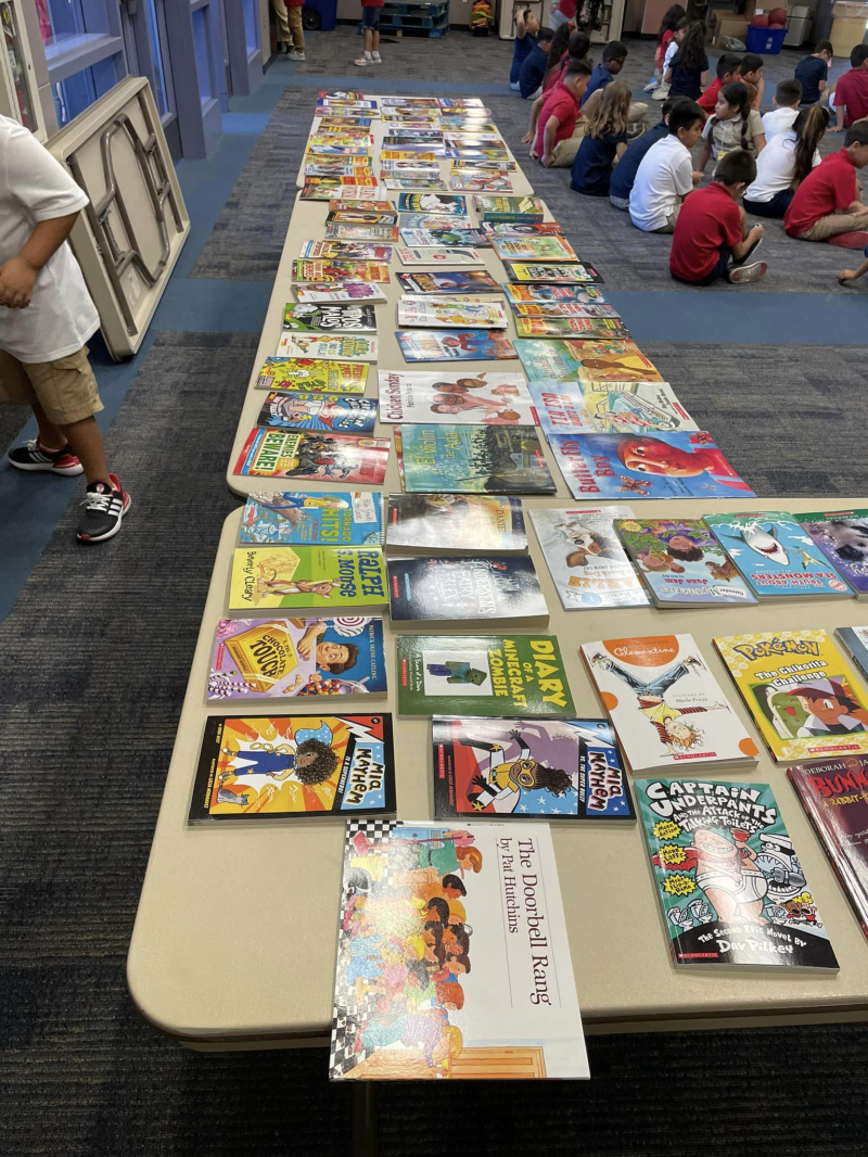Indio Rotary Book Project for 3rd Graders